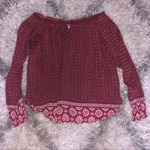Abercrombie size small off the shoulder top